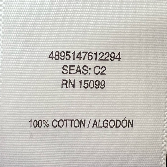 Structure Button Up Shirt Purple Cotton Long Sleeve Button Cuff - Picture 7 of 9